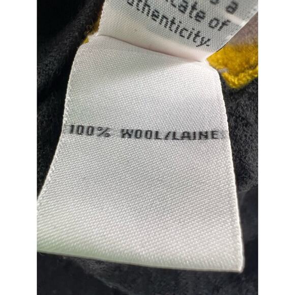 Diane Von Furstenberg Sweater Womens Large Black Gray Cream 100% Wool Pullover - Picture 8 of 8